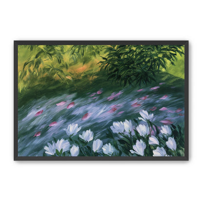 Petals on the streambank