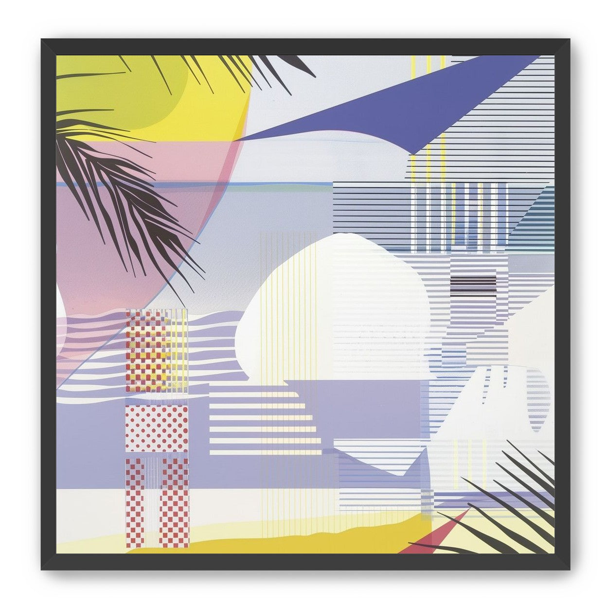 Layered stripes and color fields