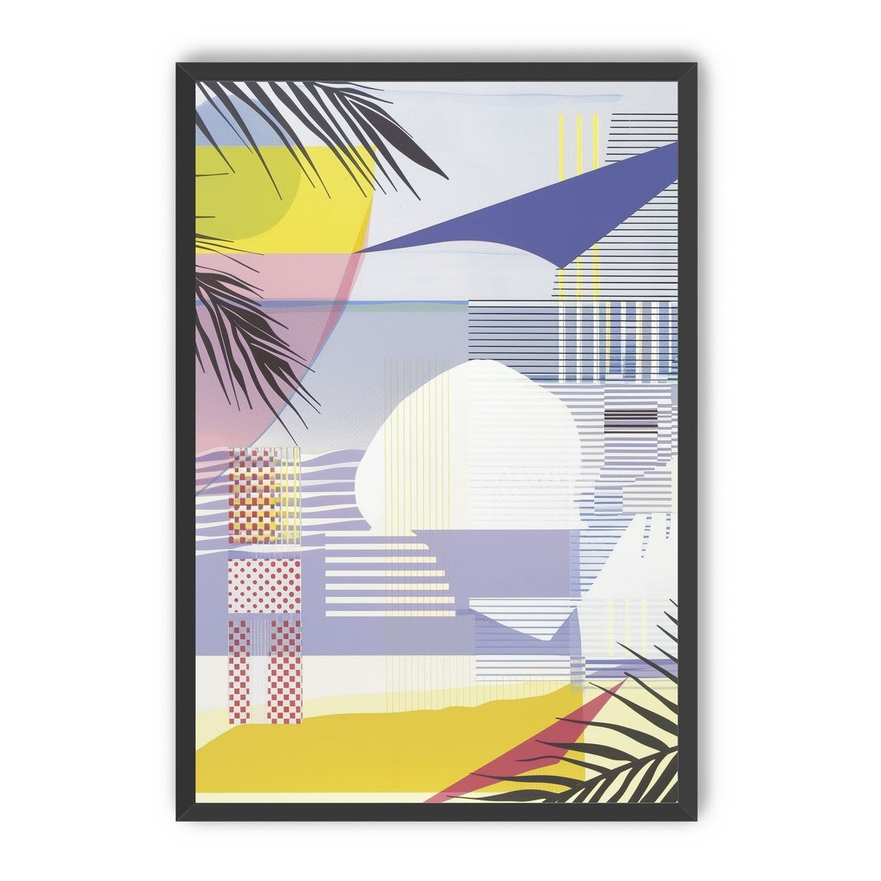 Layered stripes and color fields