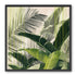 Green drips over palms