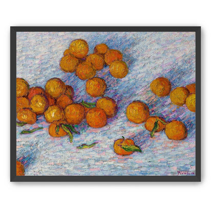 Oranges across the table