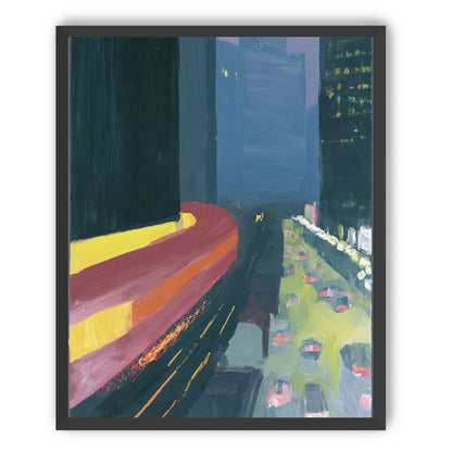A bright bend downtown