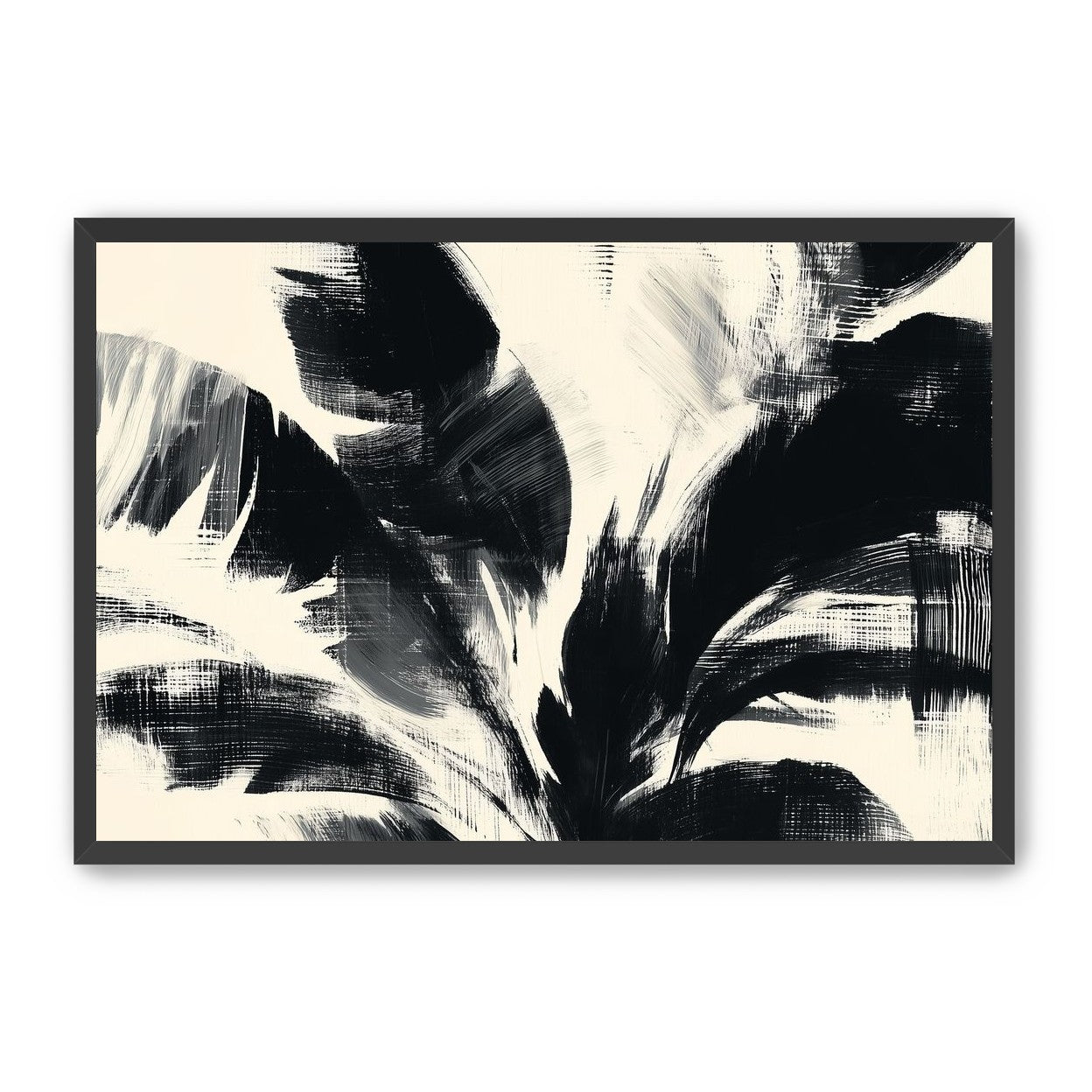 Black weight on off-white