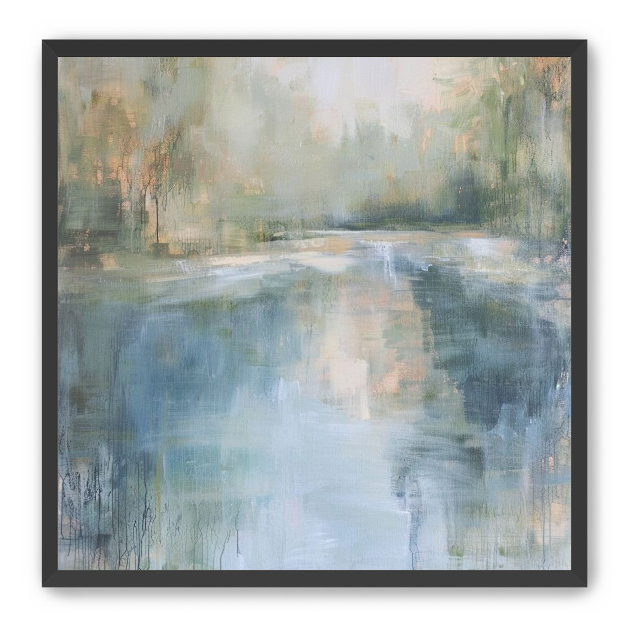 Mist over the river bend