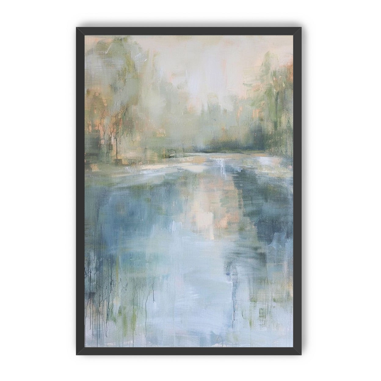 Mist over the river bend