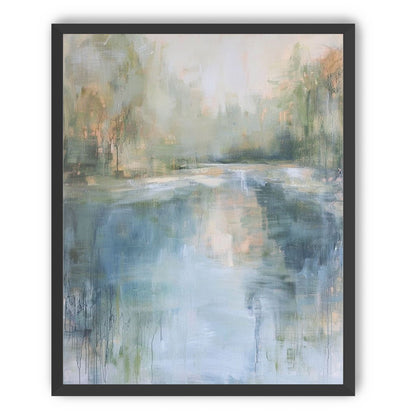 Mist over the river bend