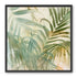 Palm leaves in pale wash