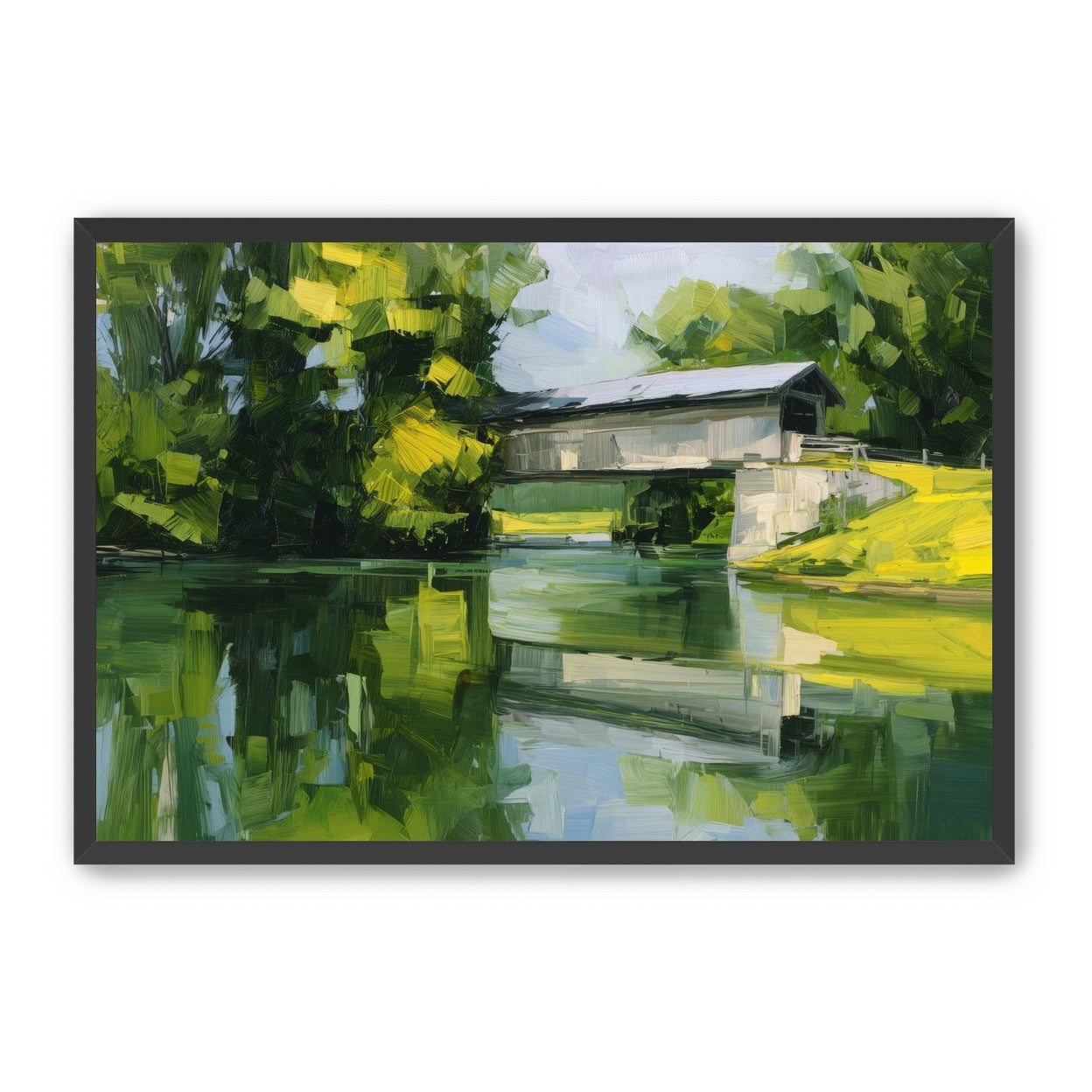 Covered Bridge in Summer