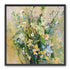Wildflowers within pale light