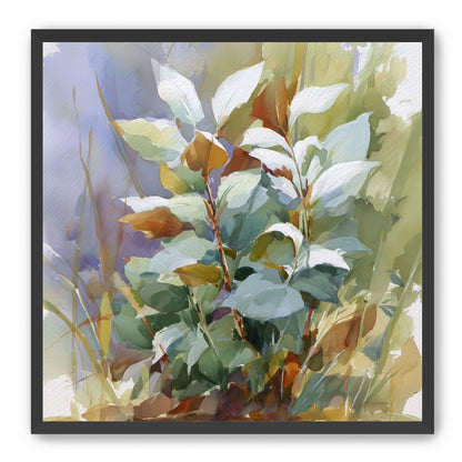 Layered Leaves in Soft Light