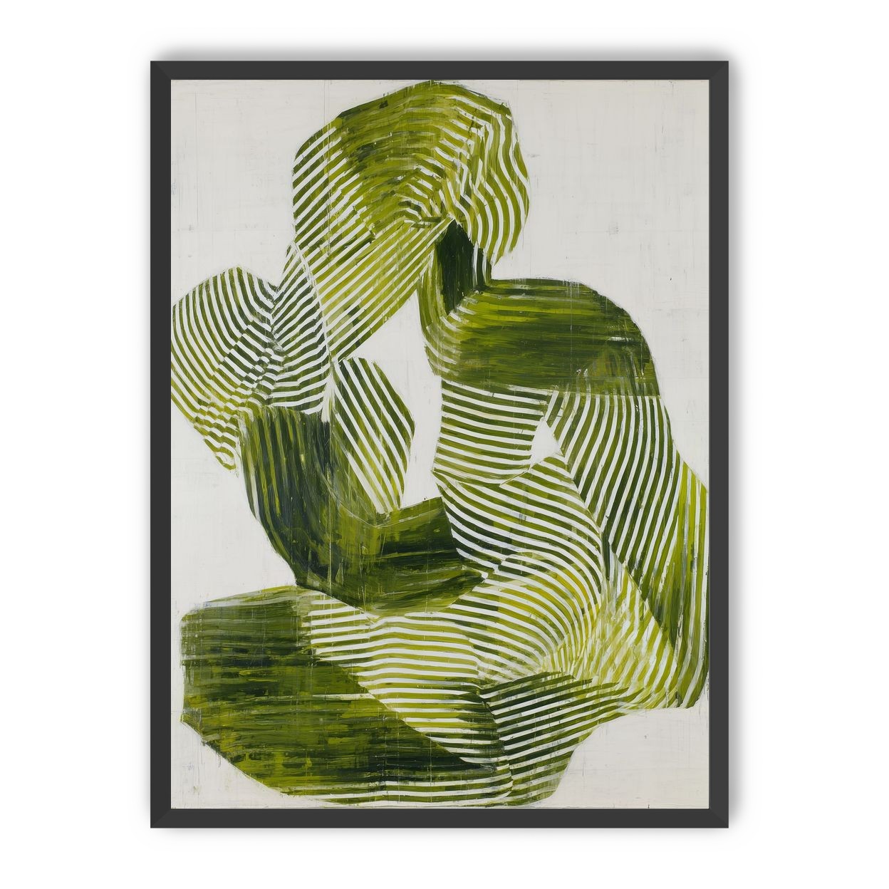 Olive stripes in repose