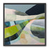 Winding path through hills