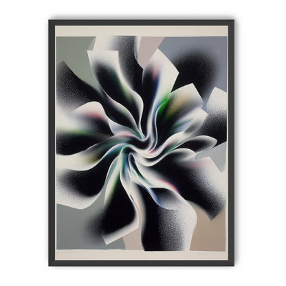 Spiral fold within pale blocks