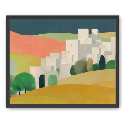 White towers in coral hills