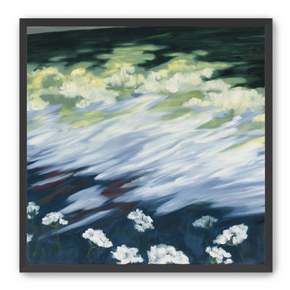 Wind skimming the wildflowers