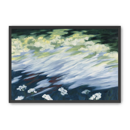 Wind skimming the wildflowers