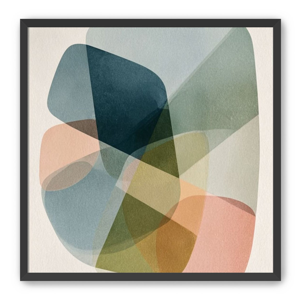 Layered translucent blocks