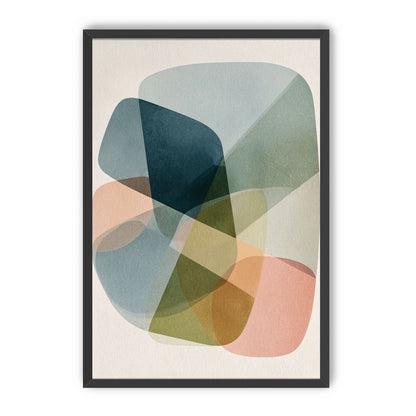 Layered translucent blocks