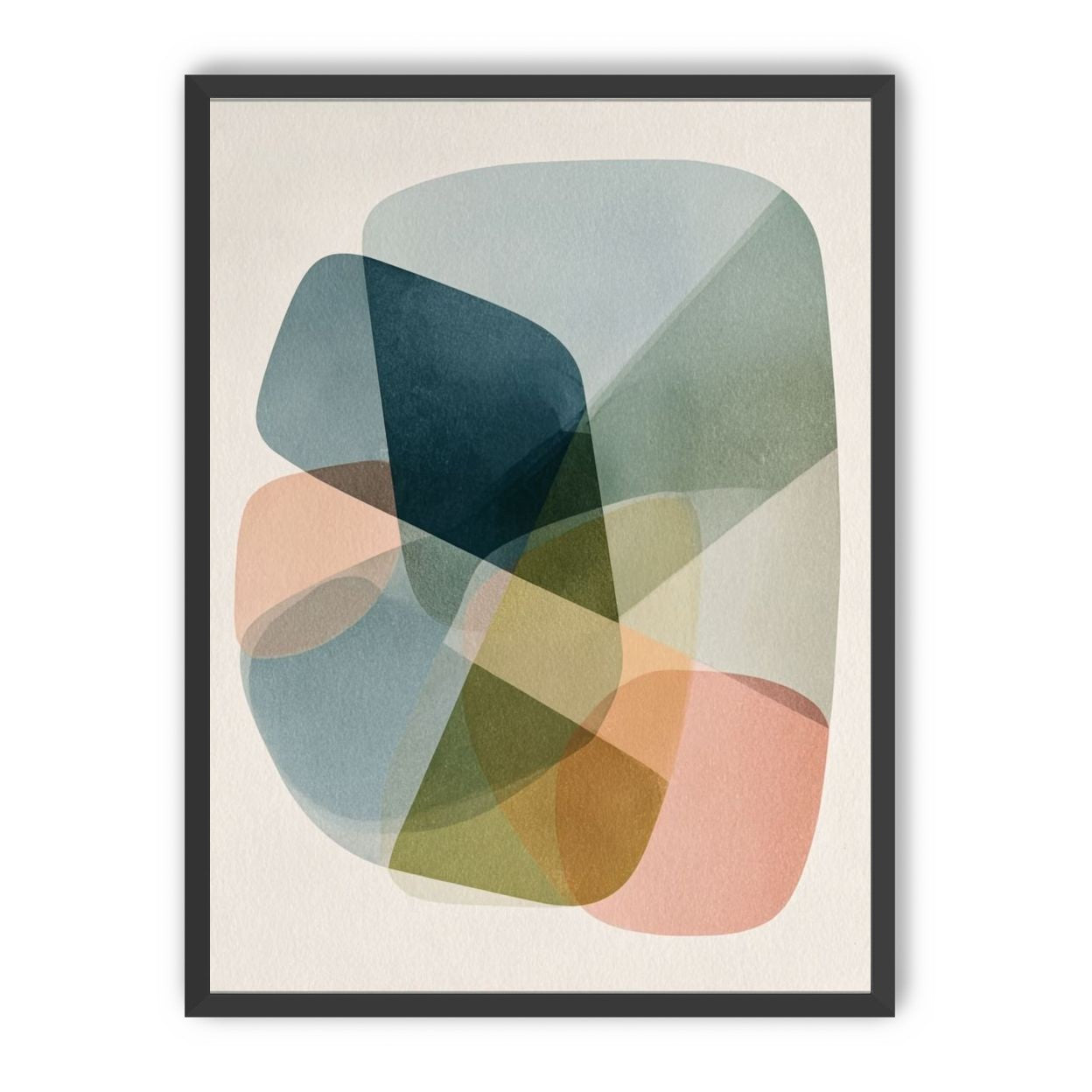 Layered translucent blocks