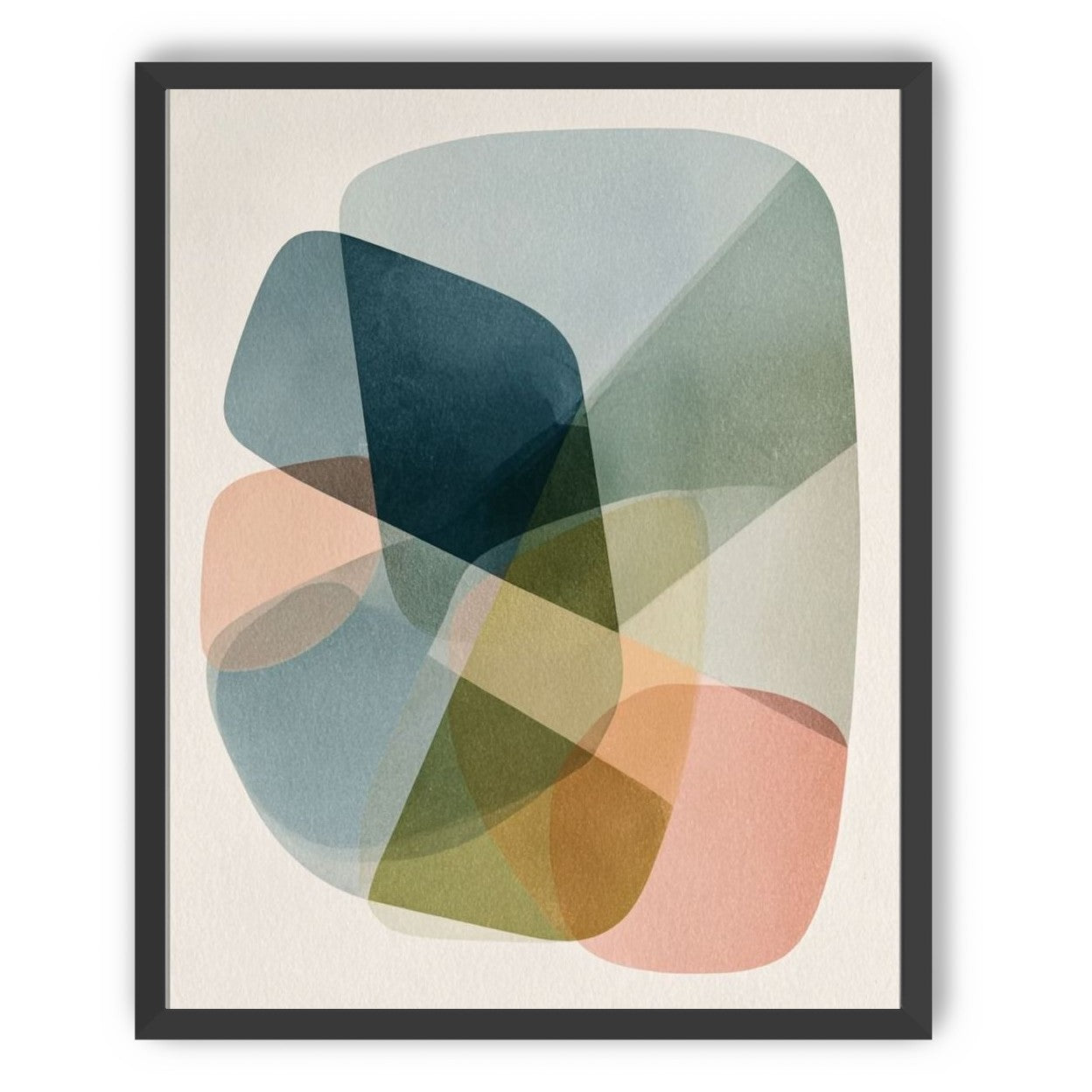 Layered translucent blocks