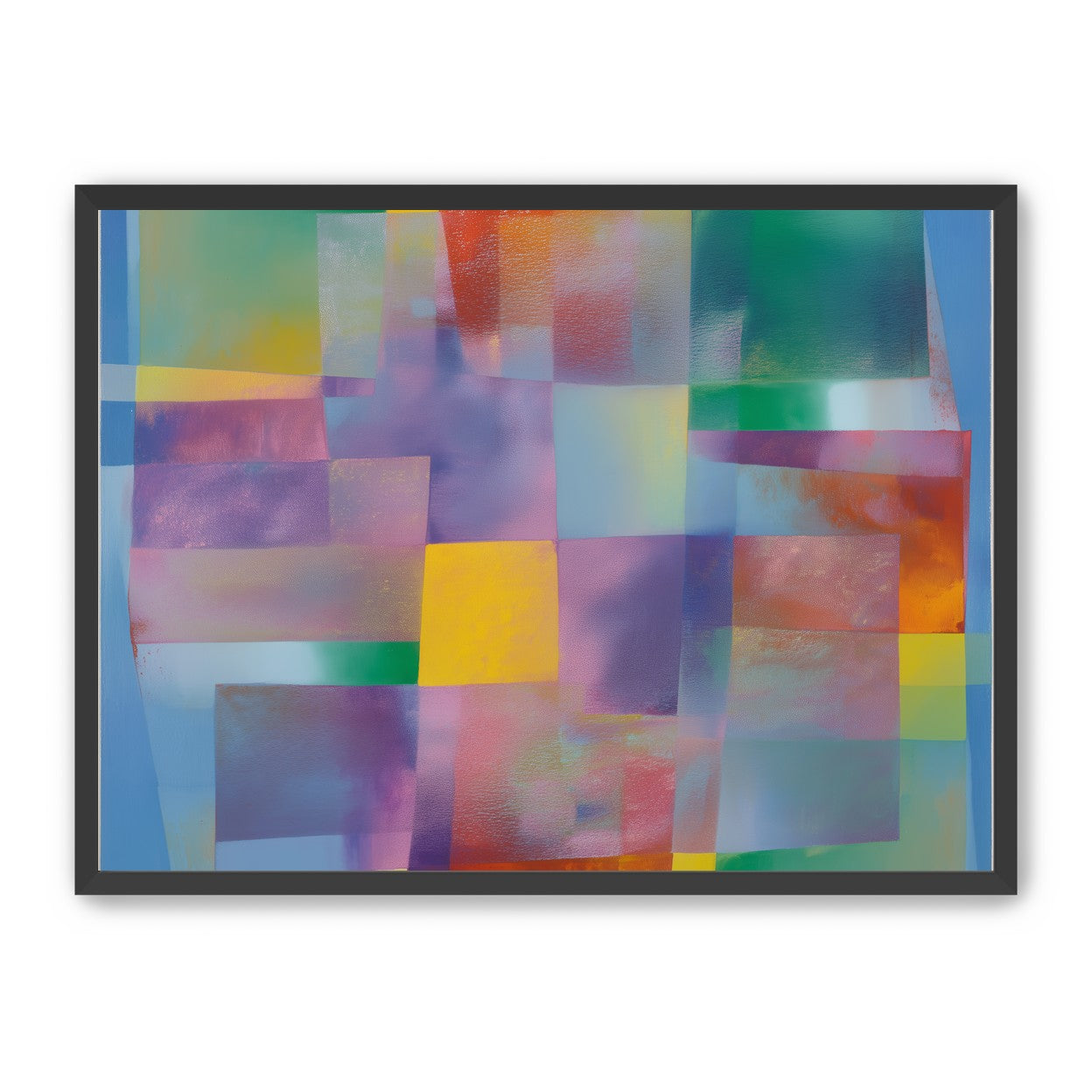Blue border and drifting blocks