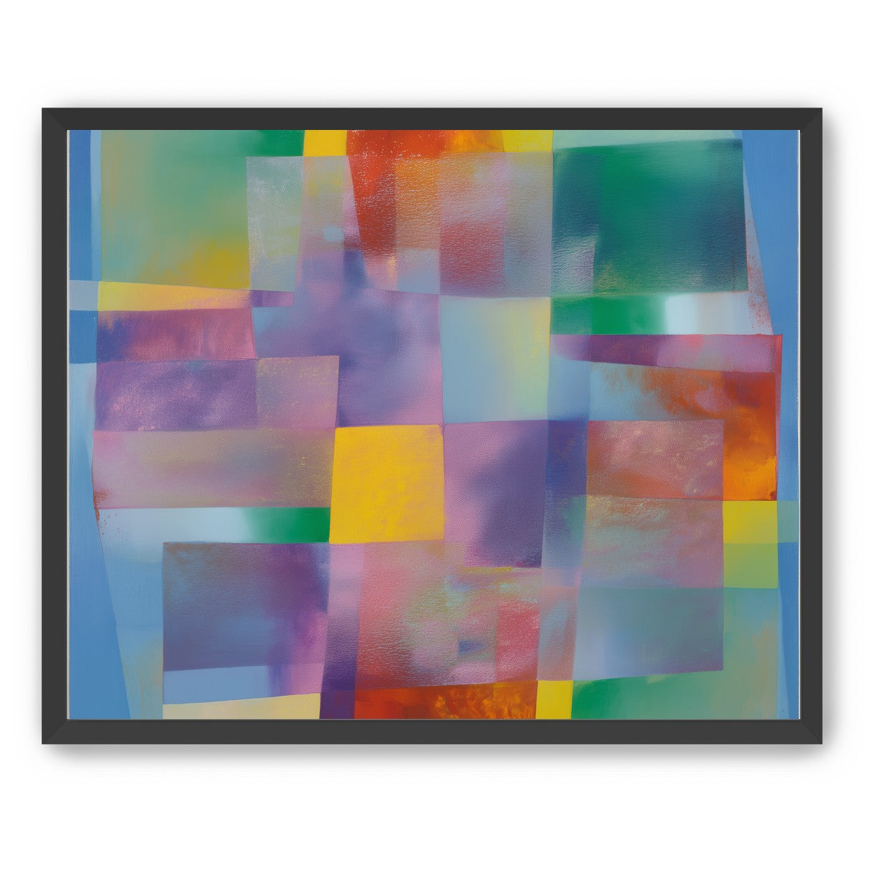 Blue border and drifting blocks
