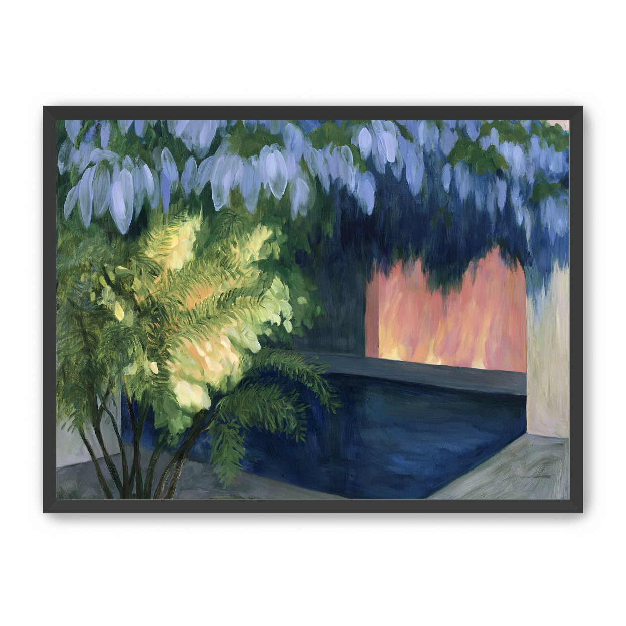 Warm door in the water