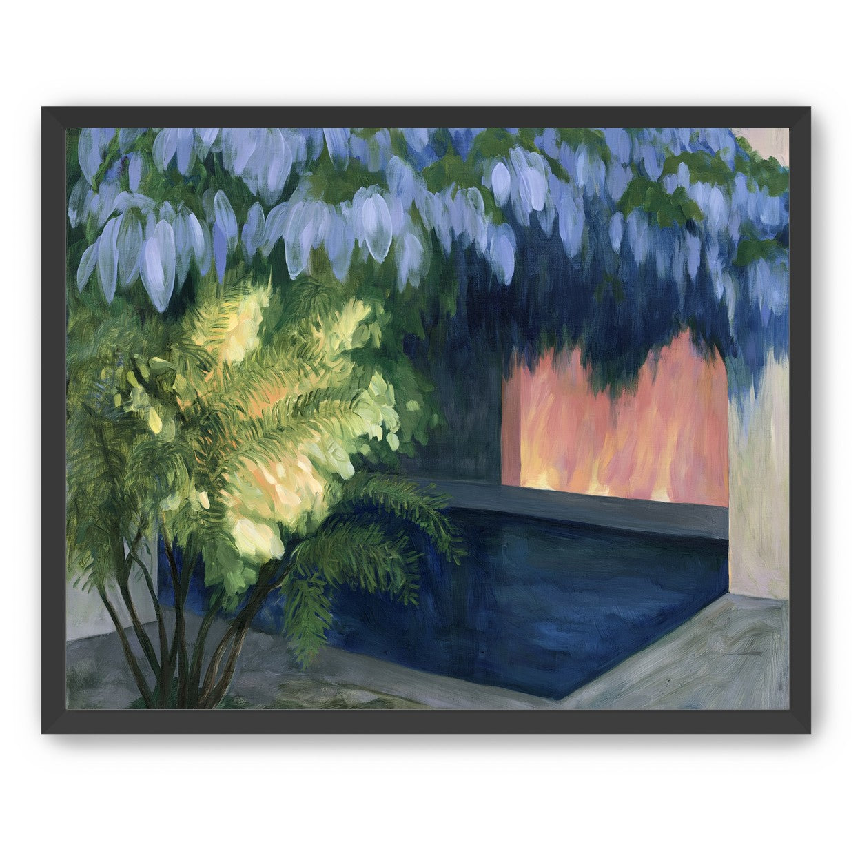 Warm door in the water