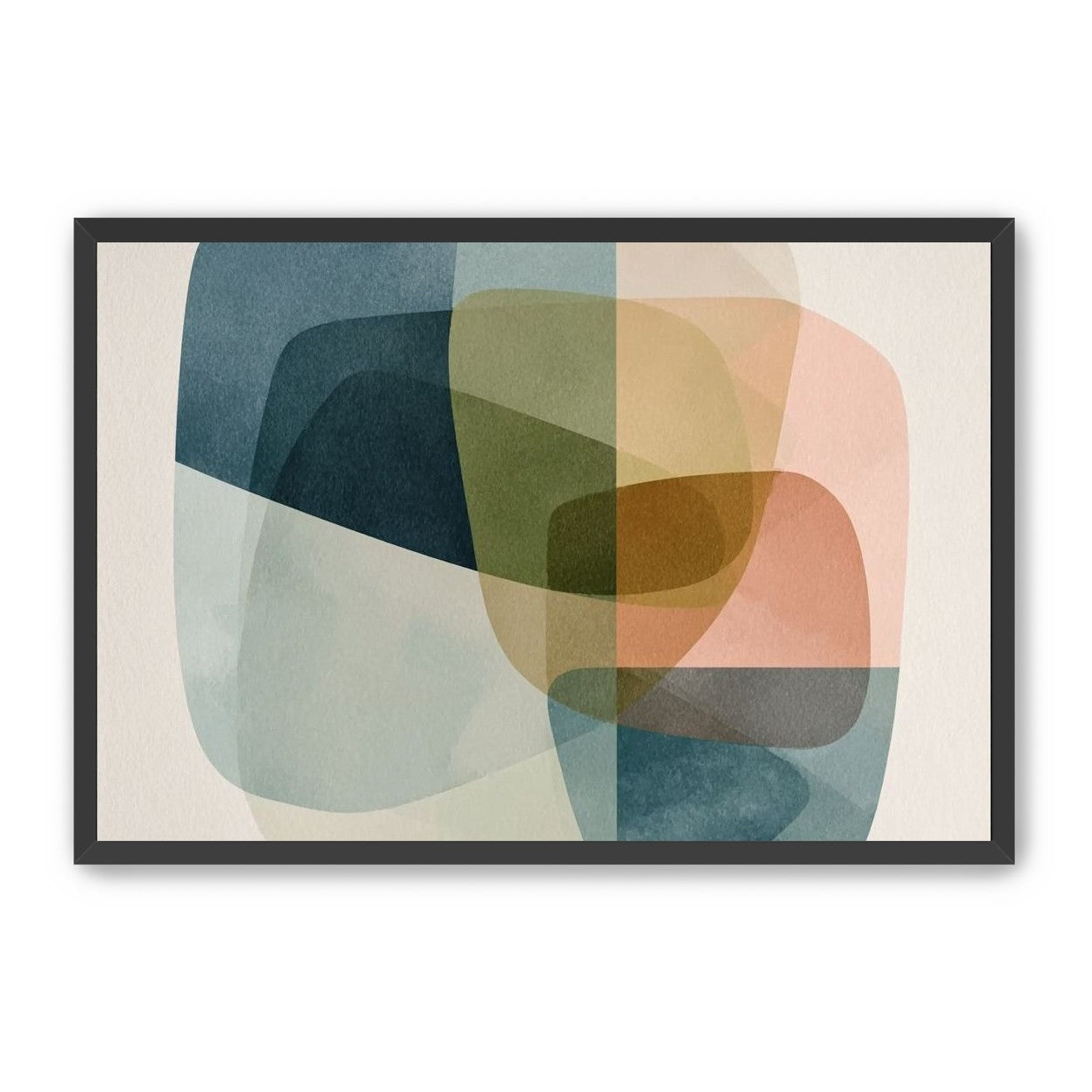 Muted layers within soft corners