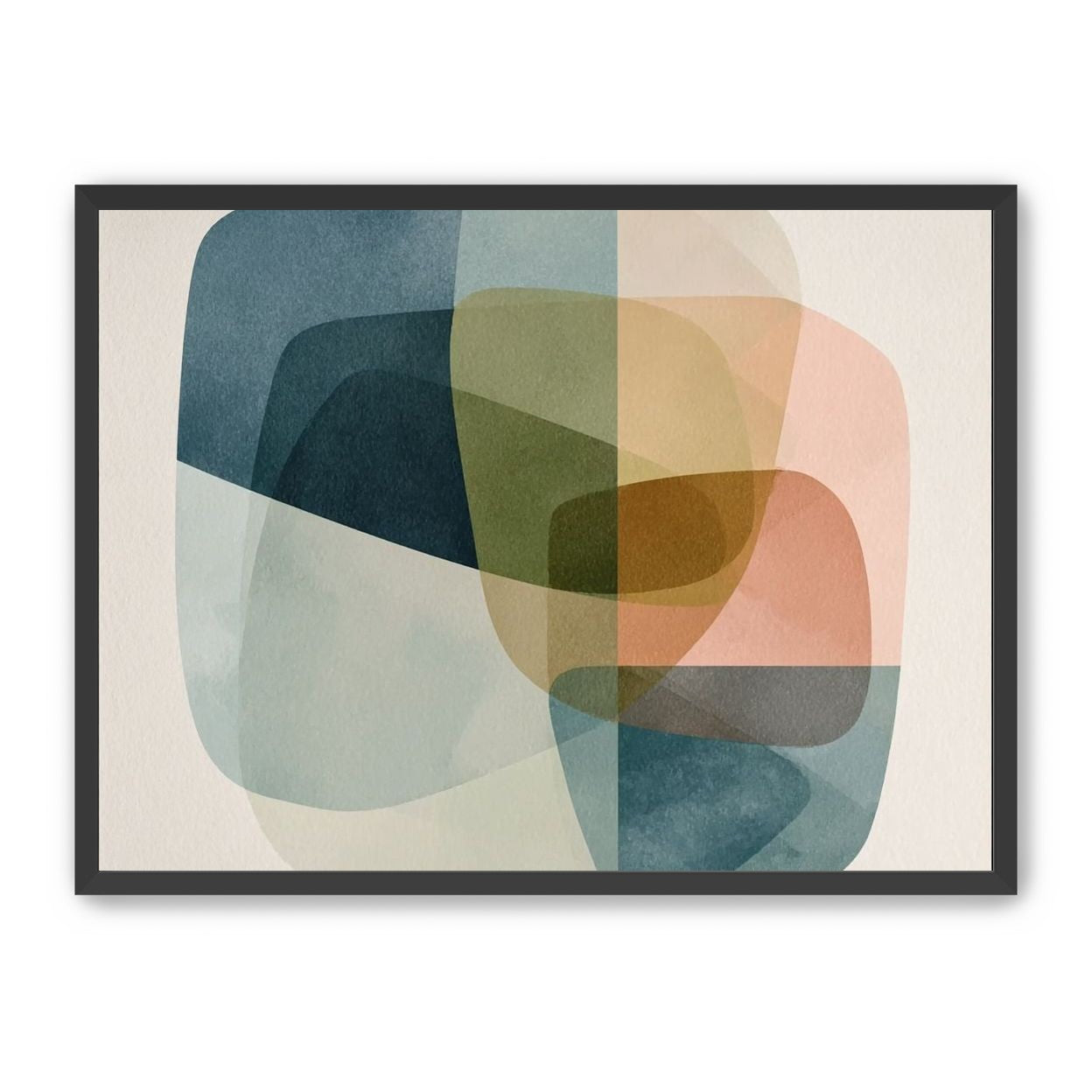 Muted layers within soft corners