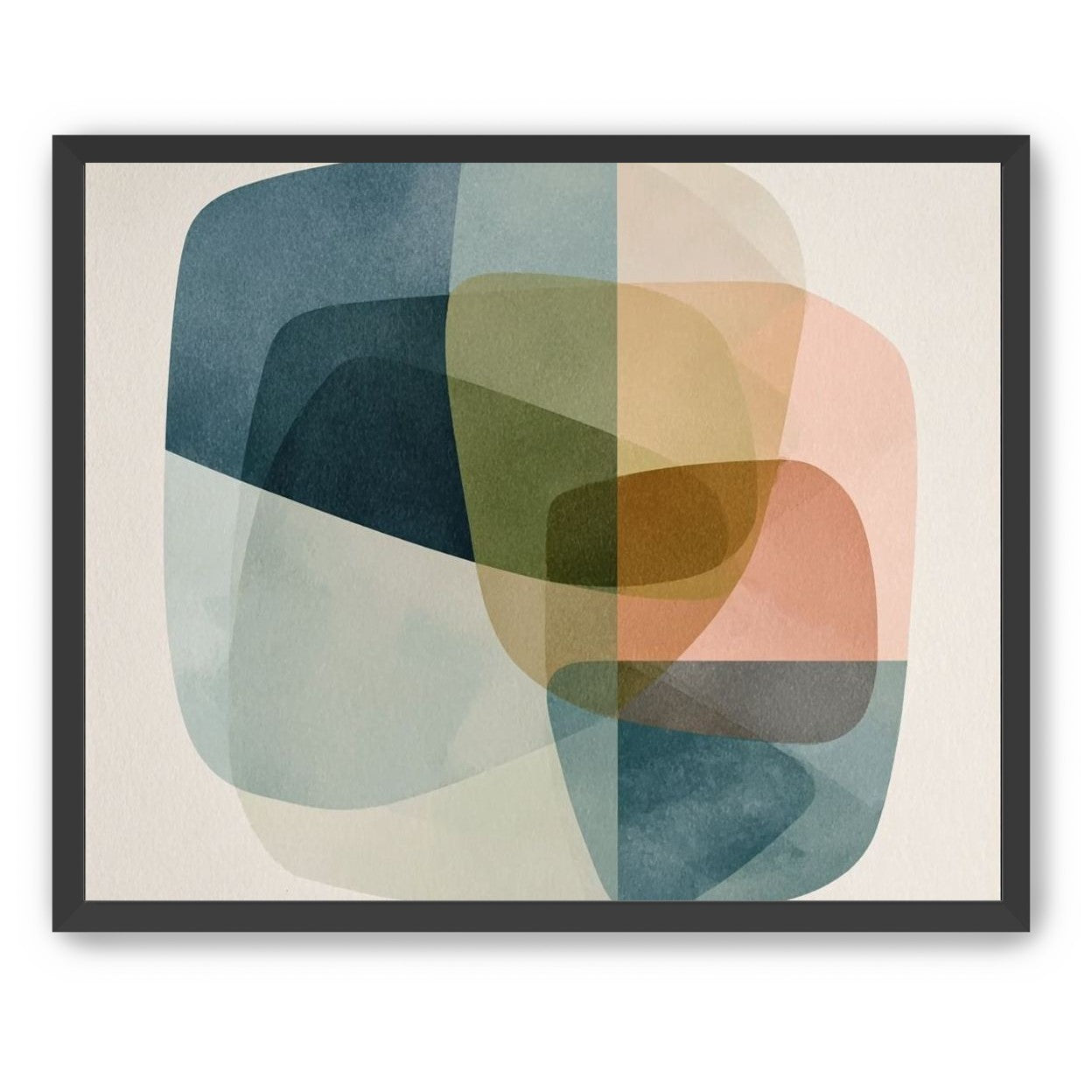 Muted layers within soft corners