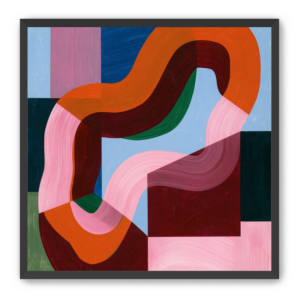 Pressure in the painted loop
