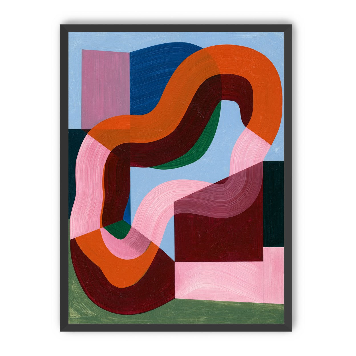 Pressure in the painted loop