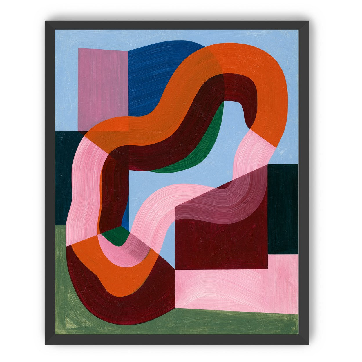 Pressure in the painted loop