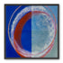 Red rim on divided blue