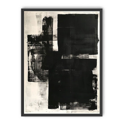 Black weight on pale ground