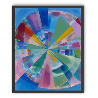 Scraped color at the center