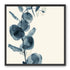 Blue leaves in quiet air