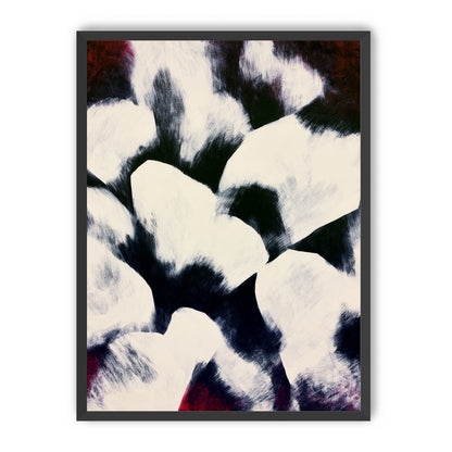 White blocks among dark ground