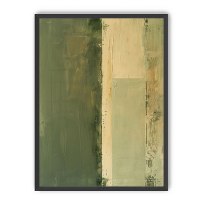 Pale seam in olive field
