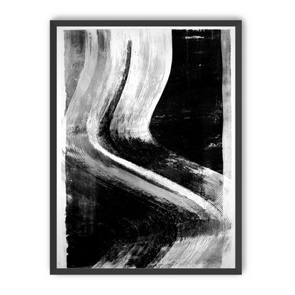 White sweep through black