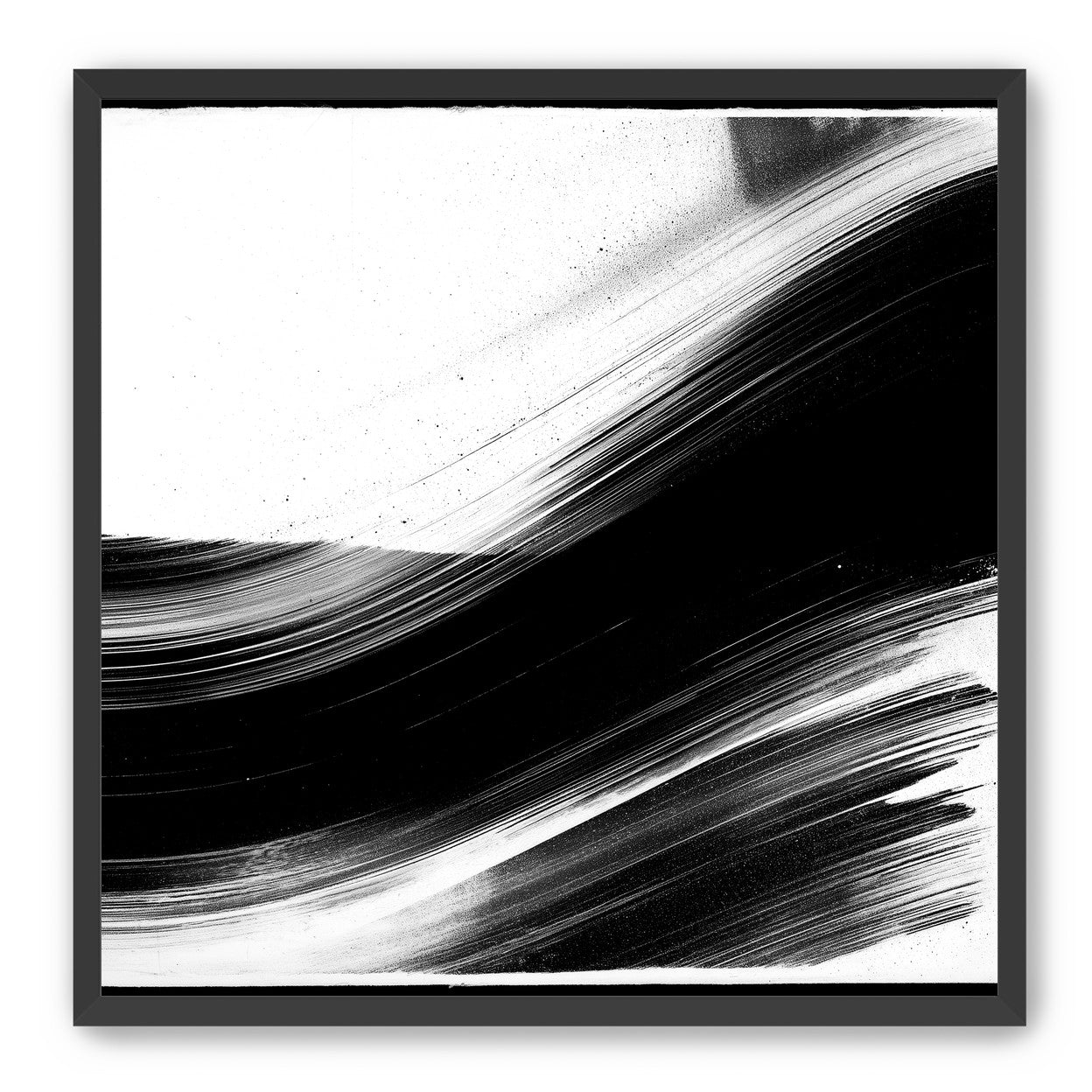 Black weight on white drift