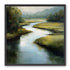 Pale sky in the river