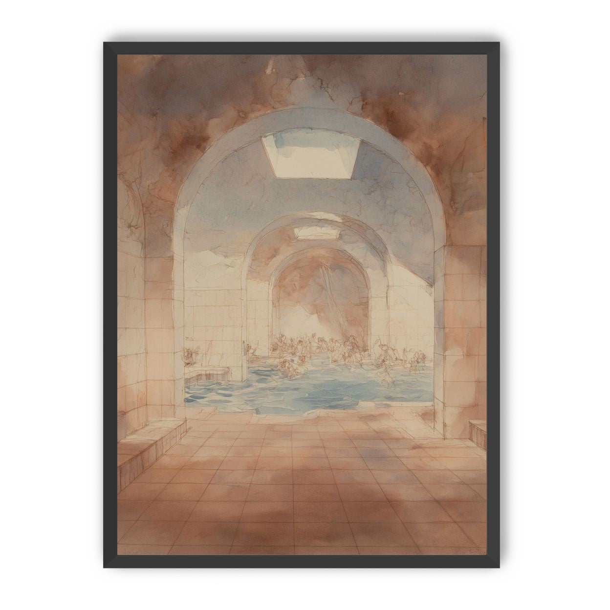 Steam under the arches