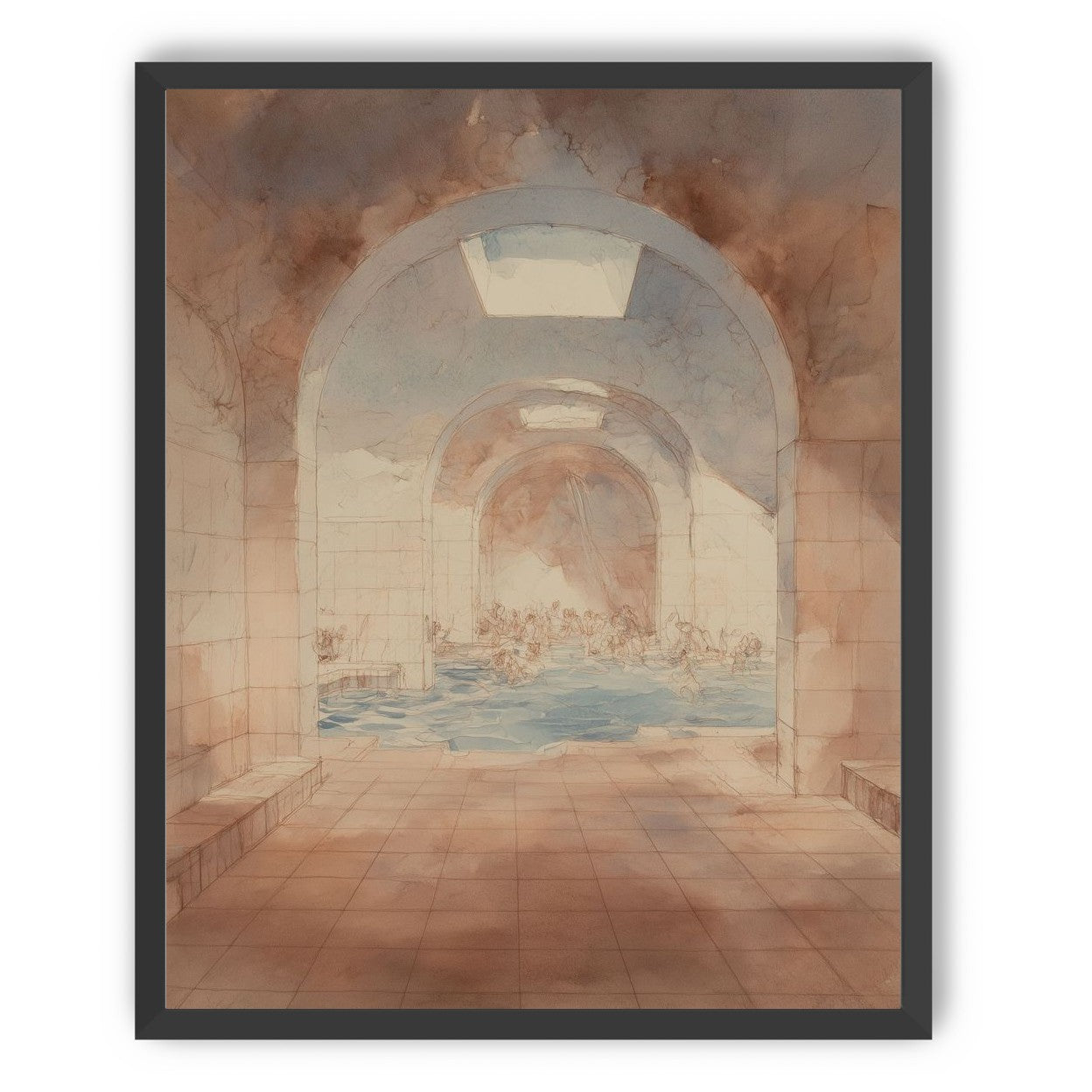 Steam under the arches