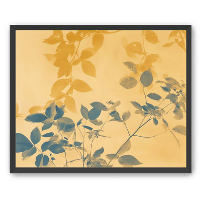 Translucent Film Over Leaves