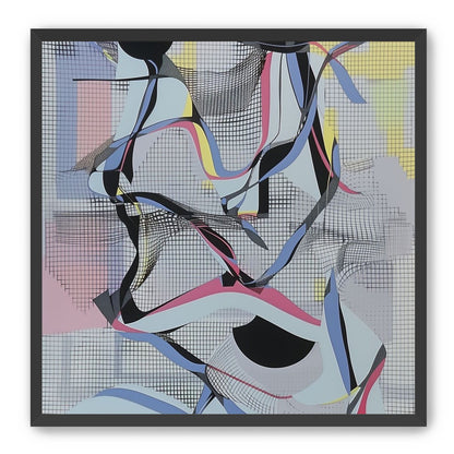 Ribbons snagged in the grid