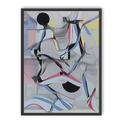 Ribbons snagged in the grid