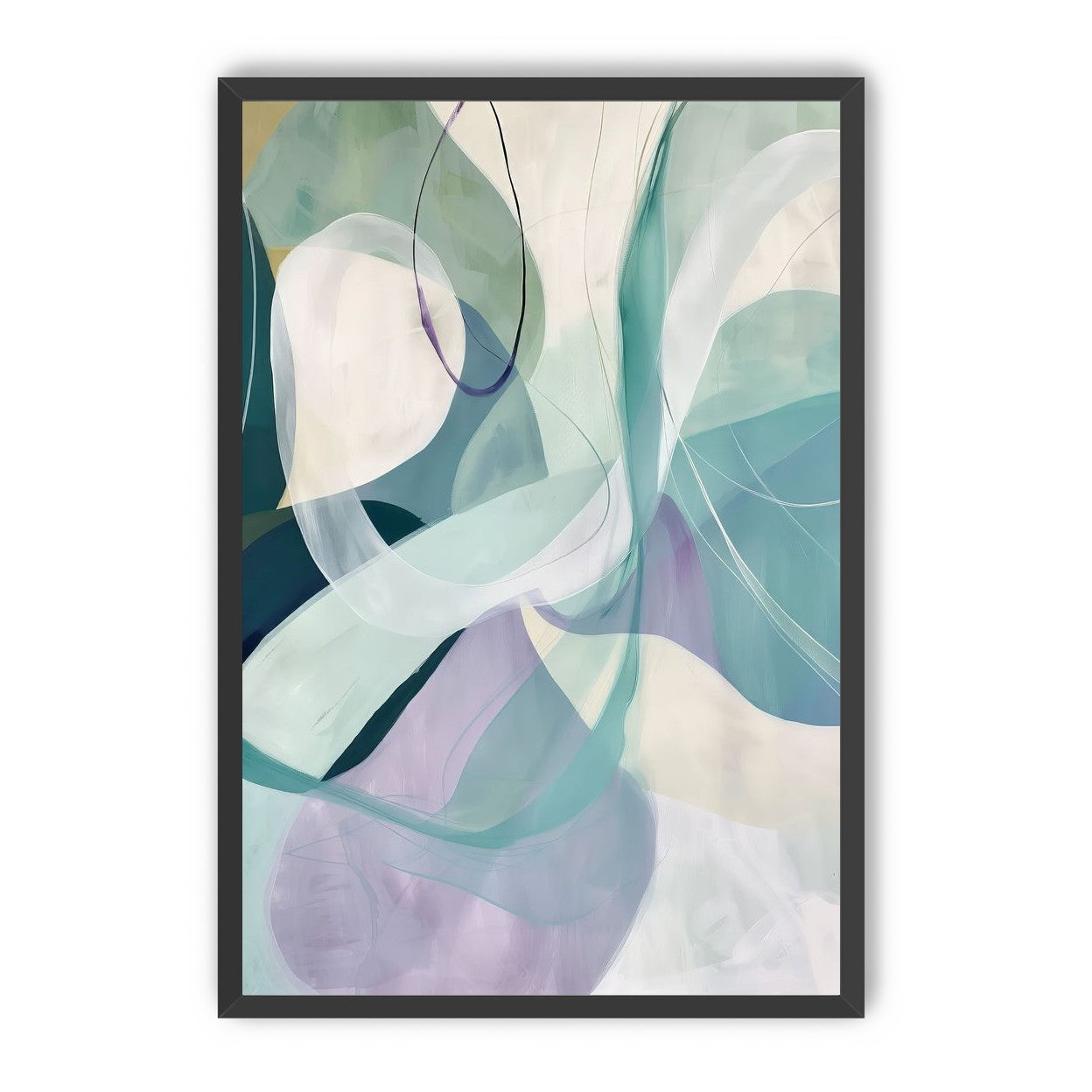Teal and Lavender Arcs