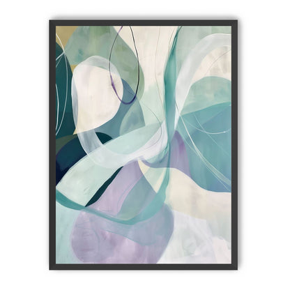 Teal and Lavender Arcs